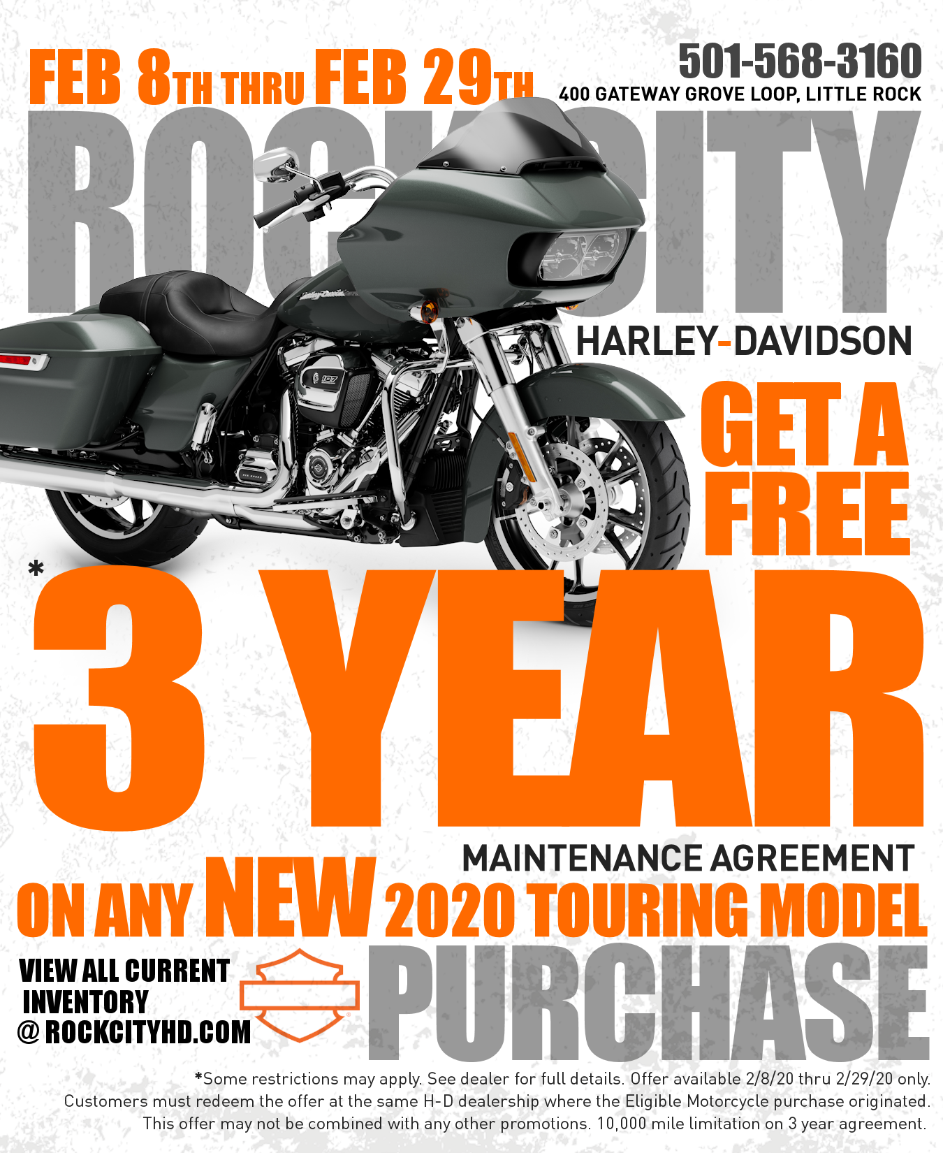 Feb Promotion Rock City HarleyDavidson® Little Rock Arkansas